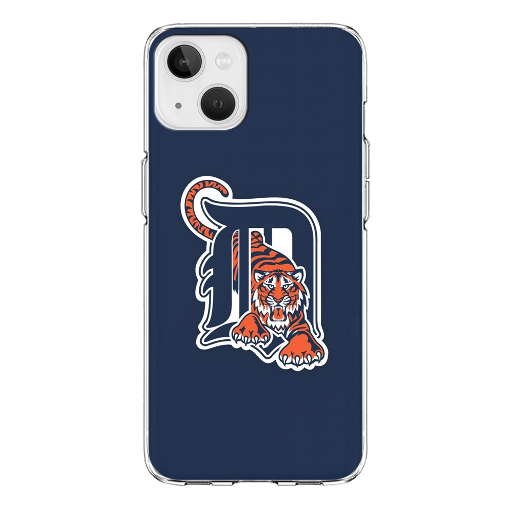 Baseball Detroit Tigers MLB 001 iPhone 13 Case-Phone Case-Clear Soft Case-Altracase