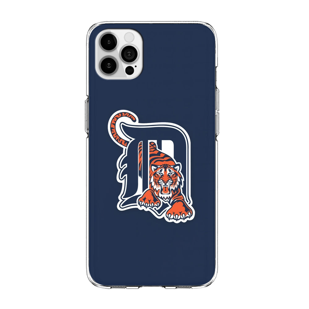 Baseball Detroit Tigers MLB 001 iPhone 12 Pro Max Case-Phone Case-Clear Soft Case-Altracase