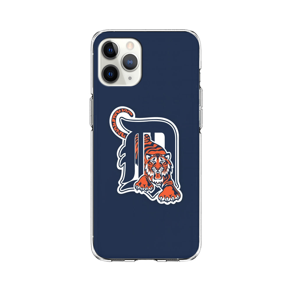 Baseball Detroit Tigers MLB 001 iPhone 11 Pro Case-Phone Case-Clear Soft Case-Altracase