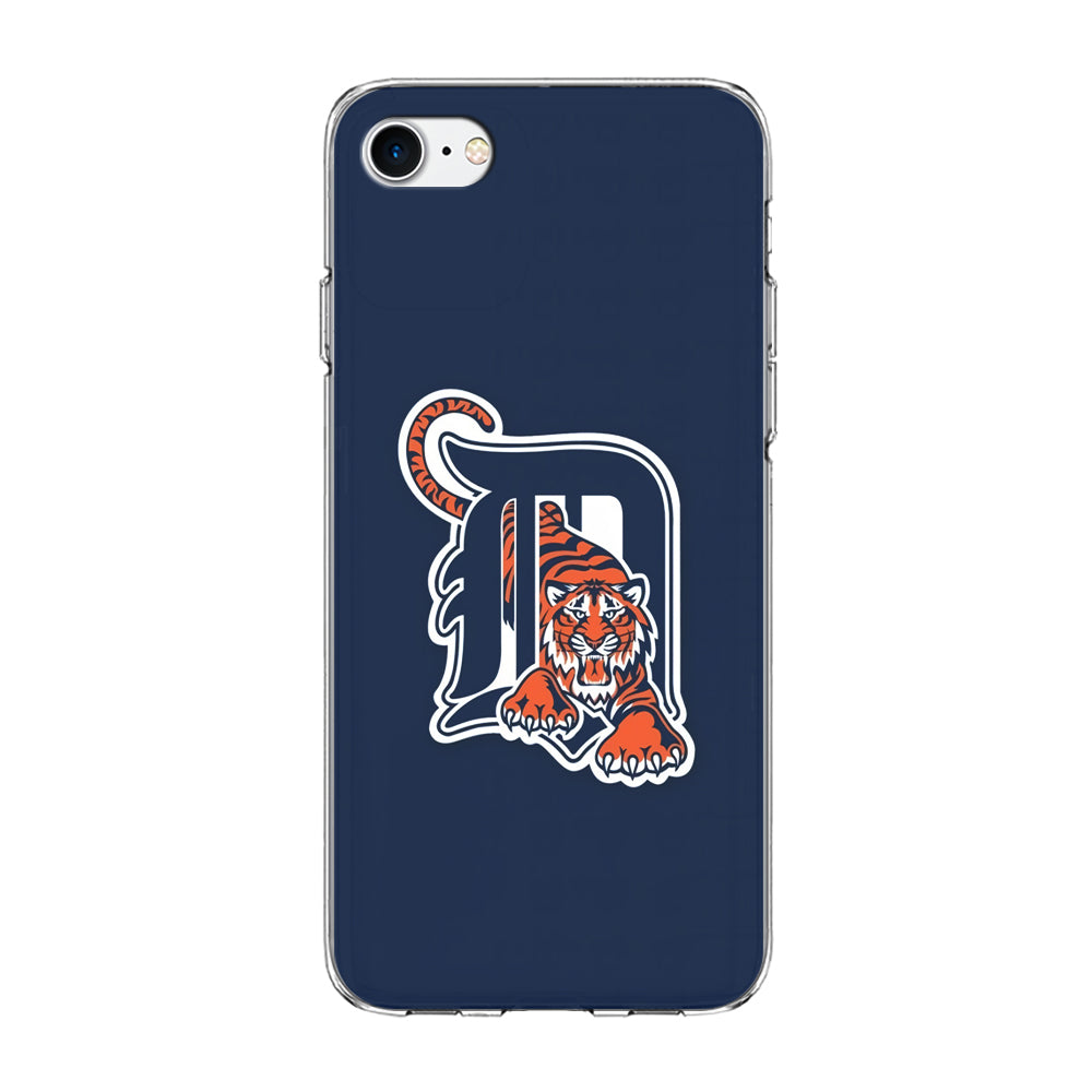 Baseball Detroit Tigers MLB 001 iPhone SE 3 2022 Case-Phone Case-Clear Soft Case-Altracase