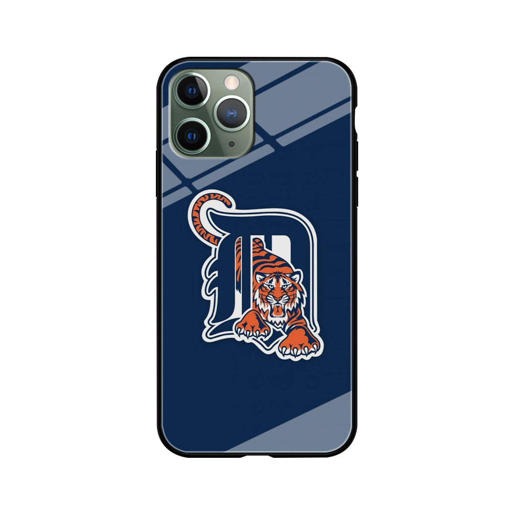 Baseball Detroit Tigers MLB 001 iPhone 11 Pro Case-Phone Case-Tempered Glass Case-Altracase