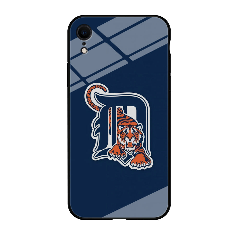 Baseball Detroit Tigers MLB 001 iPhone XR Case-Phone Case-Tempered Glass Case-Altracase
