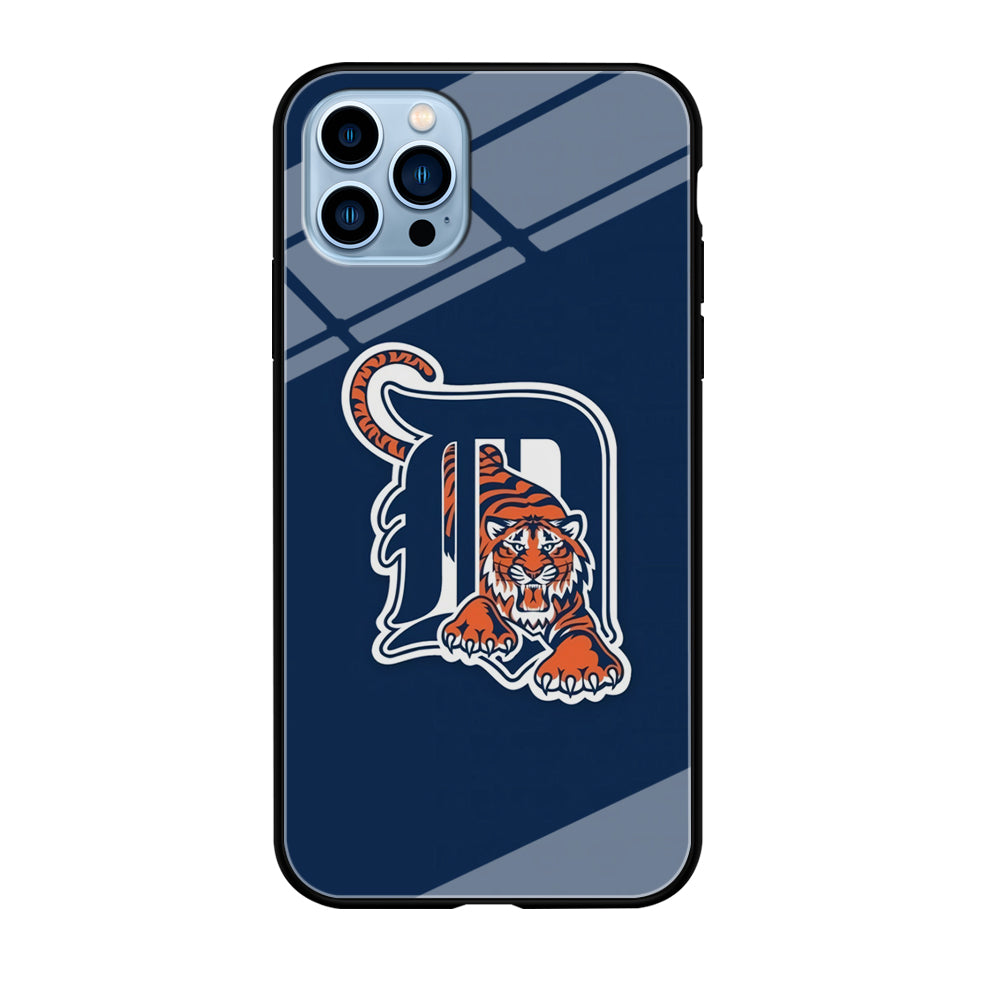 Baseball Detroit Tigers MLB 001 iPhone 12 Pro Case-Phone Case-Tempered Glass Case-Altracase