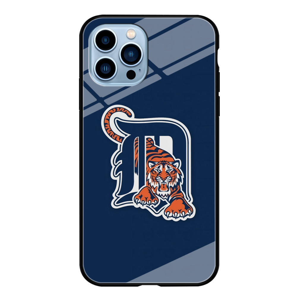 Baseball Detroit Tigers MLB 001 iPhone 15 Pro Case-Phone Case-Tempered Glass Case-Altracase