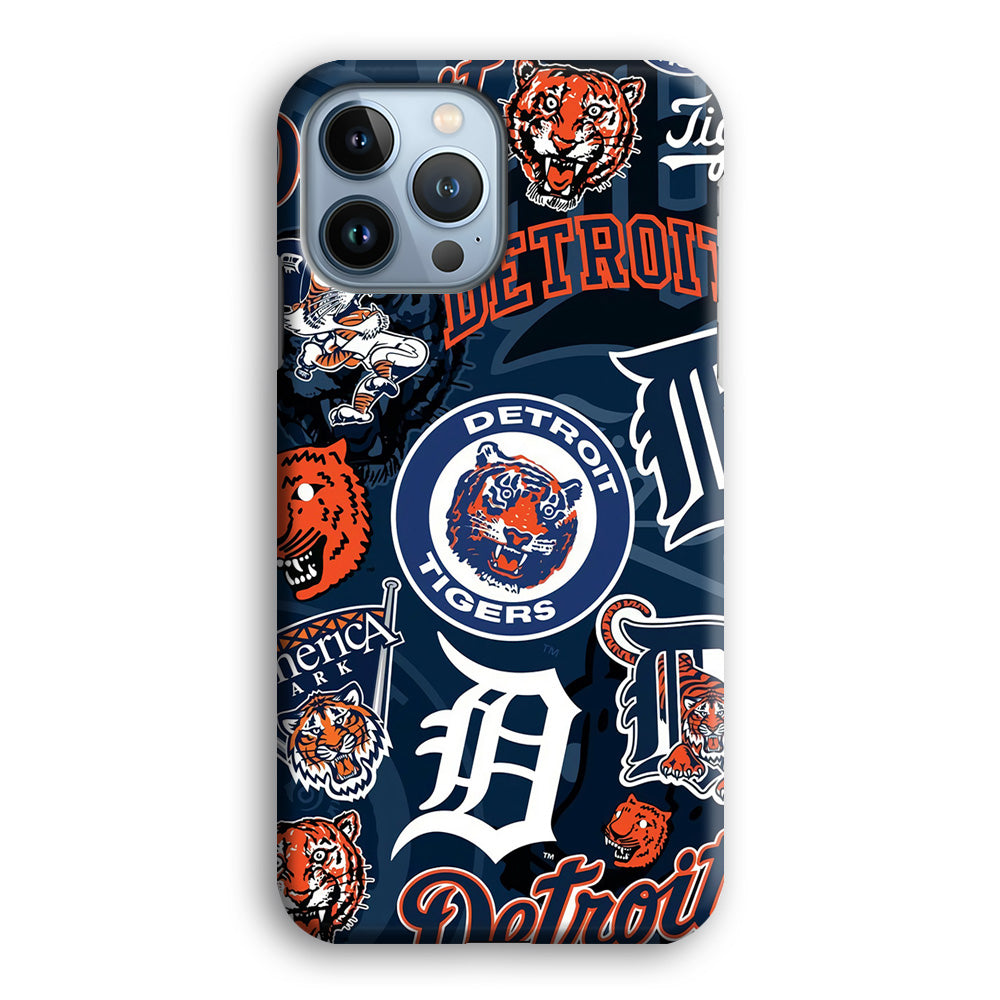 Baseball Detroit Tigers MLB 002 iPhone 15 Pro Case-Phone Case-3D Case-Altracase