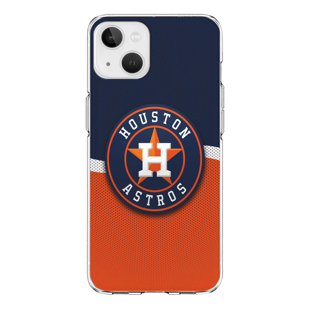 Baseball Houston Astros MLB 001 iPhone 13 Mini Case-Phone Case-Clear Soft Case-Altracase
