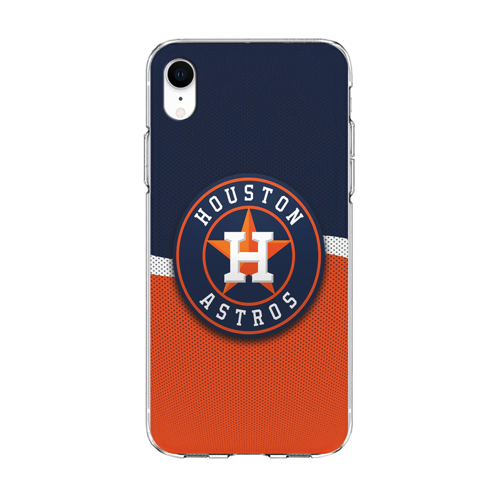 Baseball Houston Astros MLB 001 iPhone XR Case-Phone Case-Clear Soft Case-Altracase