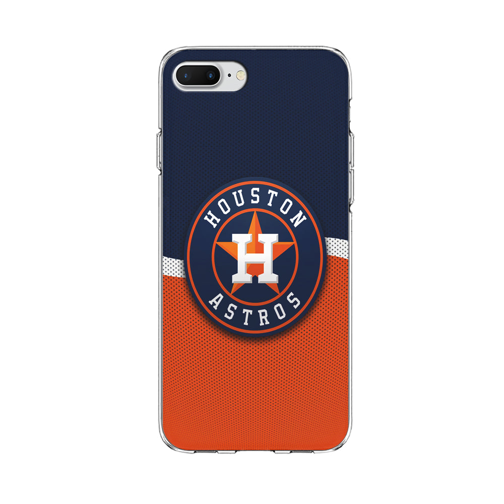 Baseball Houston Astros MLB 001 iPhone 7 Plus Case-Phone Case-Clear Soft Case-Altracase