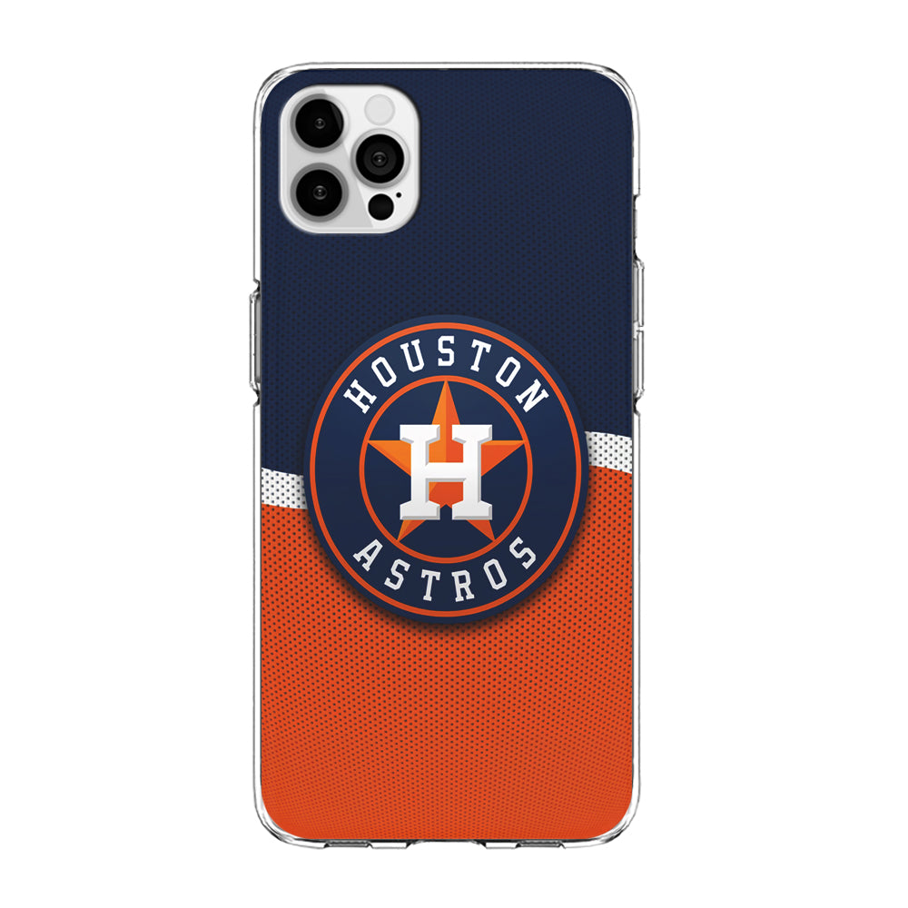 Baseball Houston Astros MLB 001 iPhone 12 Pro Max Case-Phone Case-Clear Soft Case-Altracase