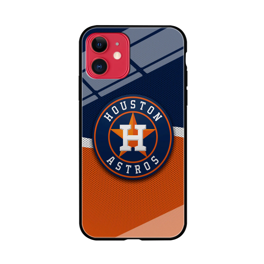 Baseball Houston Astros MLB 001 iPhone 11 Case-Phone Case-Tempered Glass Case-Altracase