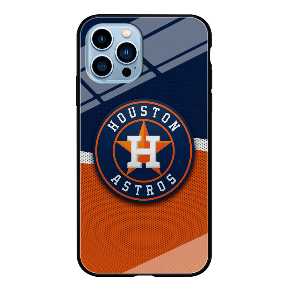Baseball Houston Astros MLB 001 iPhone 15 Pro Case-Phone Case-Tempered Glass Case-Altracase