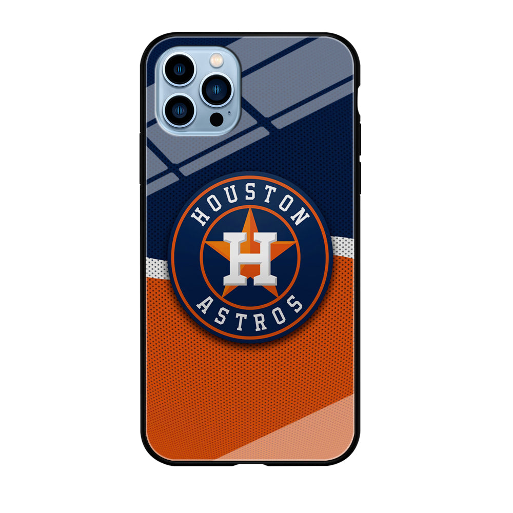 Baseball Houston Astros MLB 001 iPhone 12 Pro Case-Phone Case-Tempered Glass Case-Altracase