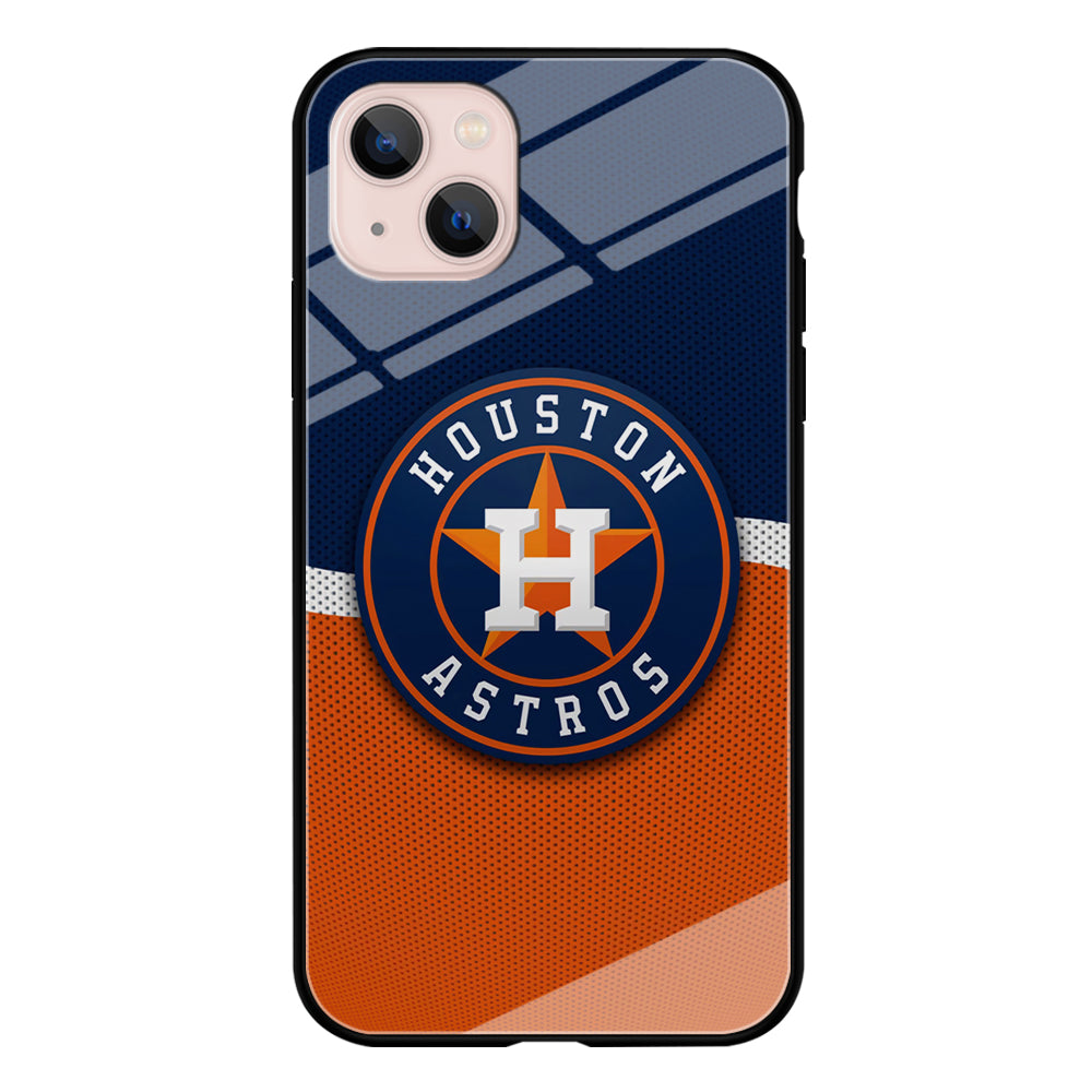 Baseball Houston Astros MLB 001 iPhone 13 Case-Phone Case-Tempered Glass Case-Altracase