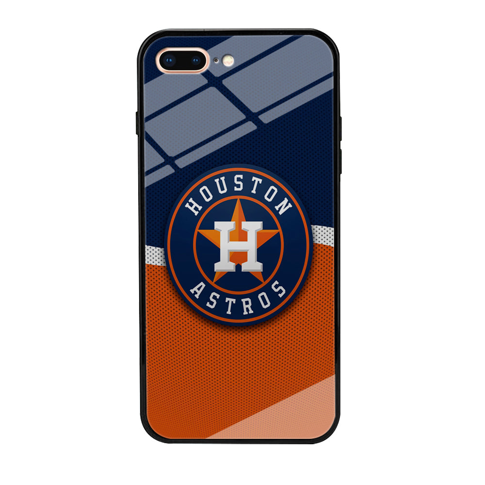 Baseball Houston Astros MLB 001 iPhone 8 Plus Case-Phone Case-Tempered Glass Case-Altracase