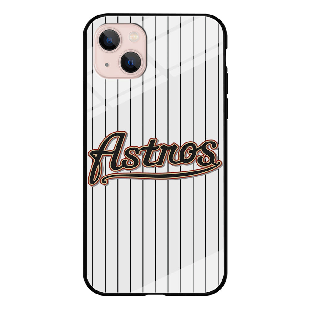 Baseball Houston Astros MLB 002 iPhone 13 Case-Phone Case-Tempered Glass Case-Altracase