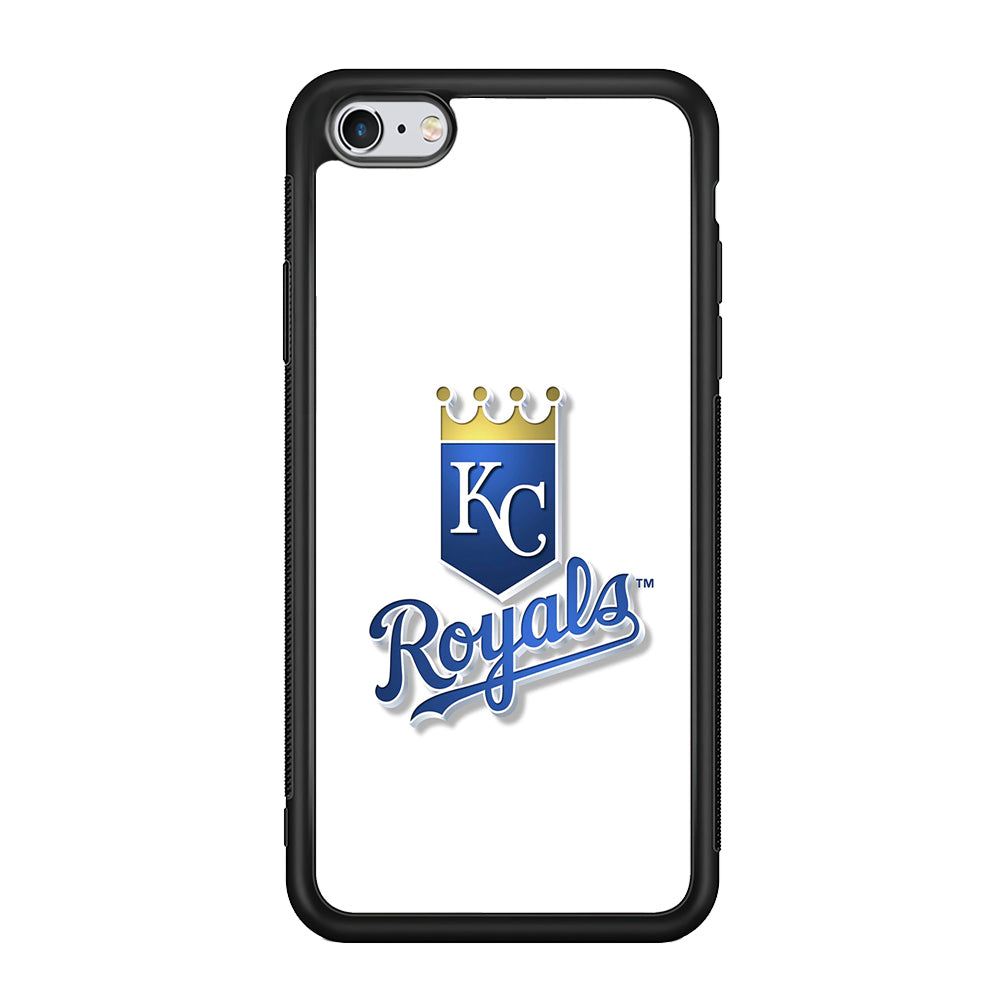 Baseball Kansas City Royals MLB 001 iPhone 6 Plus | 6s Plus Case-Phone Case-Rubber Black (2D Case)-Altracase