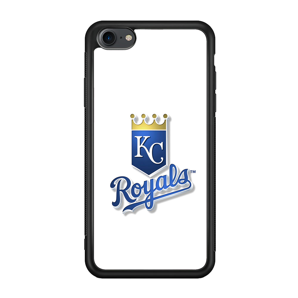Baseball Kansas City Royals MLB 001 iPhone 7 Case-Phone Case-Rubber Black (2D Case)-Altracase