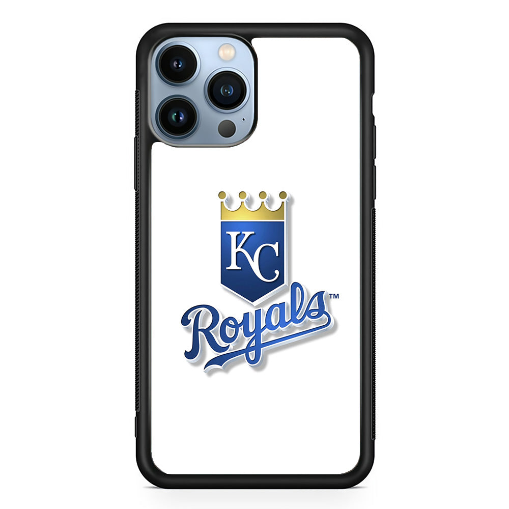 Baseball Kansas City Royals MLB 001 iPhone 15 Pro Case-Phone Case-Rubber Black (2D Case)-Altracase