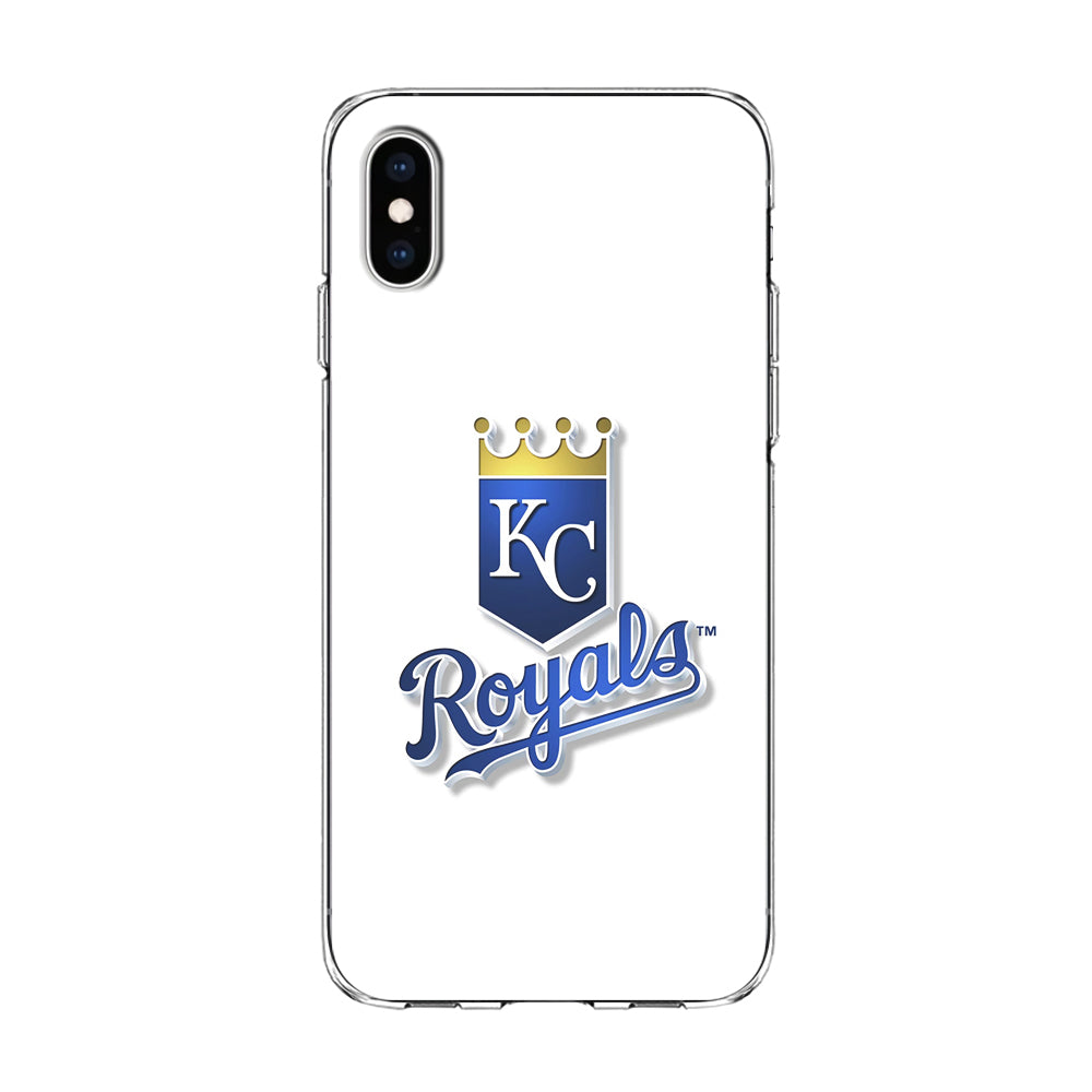 Baseball Kansas City Royals MLB 001 iPhone Xs Max Case-Phone Case-Clear Soft Case-Altracase
