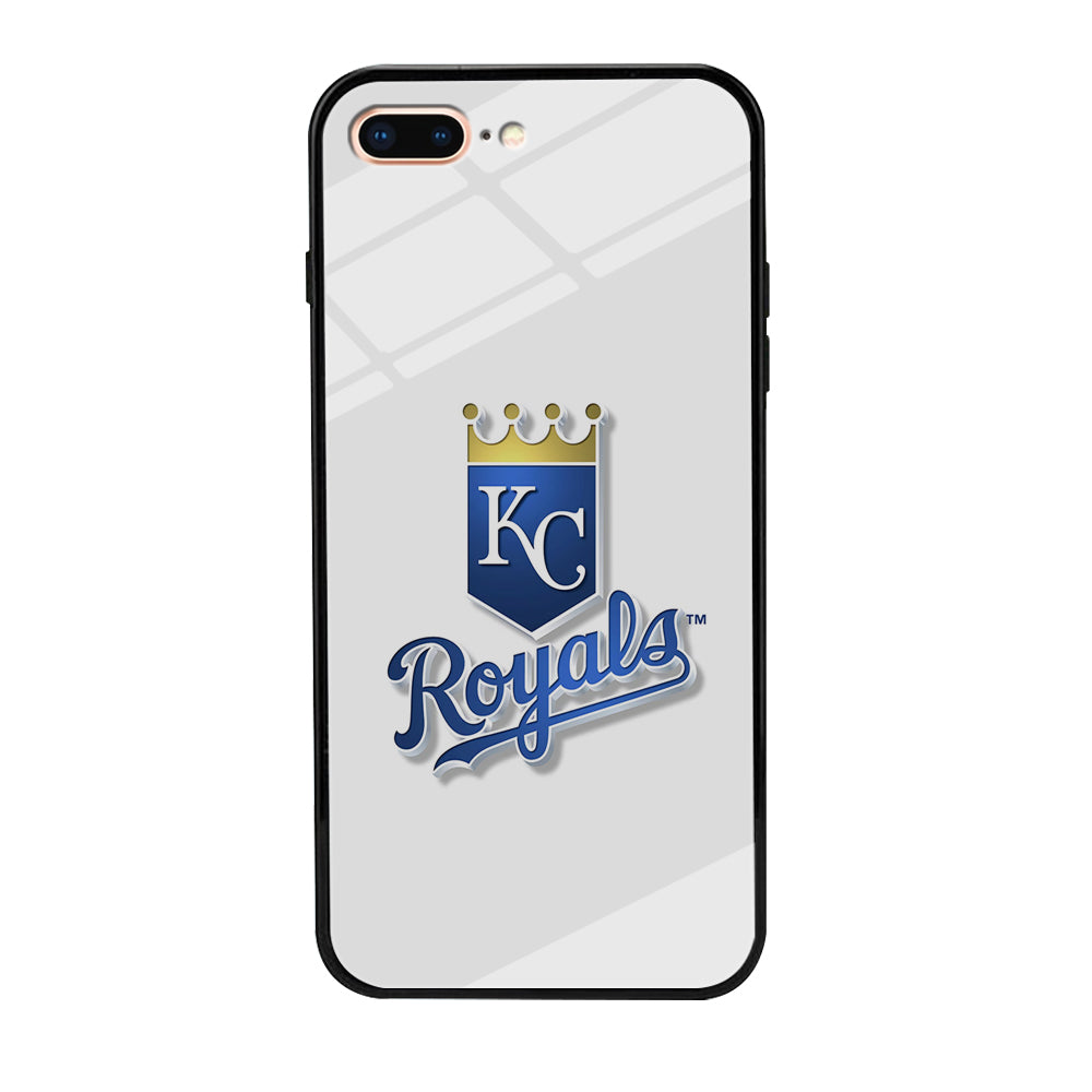 Baseball Kansas City Royals MLB 001 iPhone 8 Plus Case-Phone Case-Tempered Glass Case-Altracase