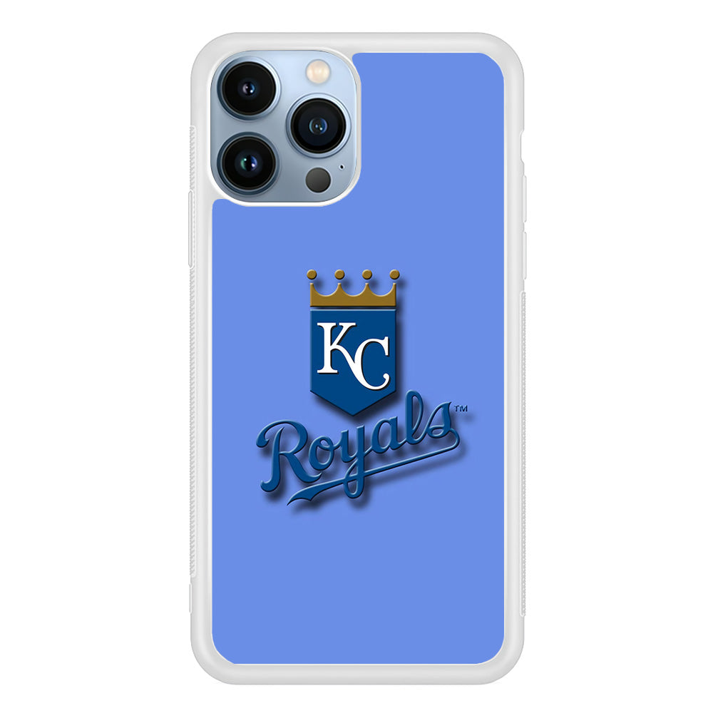 Baseball Kansas City Royals MLB 002 iPhone 15 Pro Case-Phone Case-Rubber White (2D Case)-Altracase