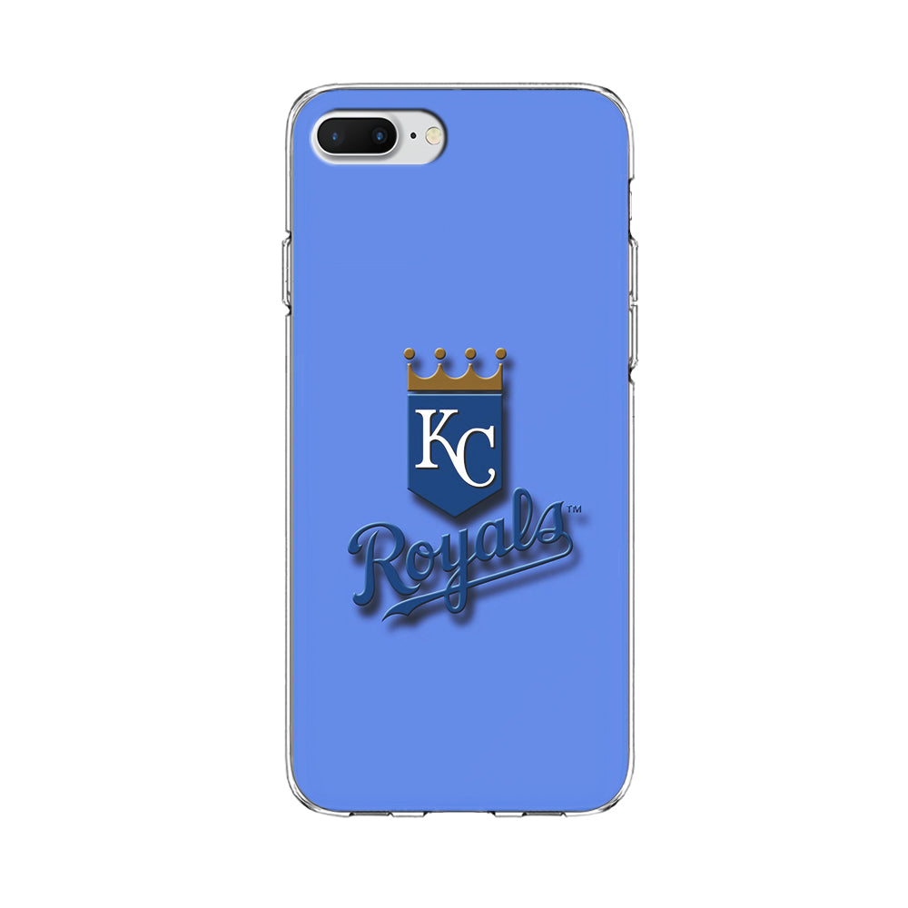Baseball Kansas City Royals MLB 002 iPhone 7 Plus Case-Phone Case-Clear Soft Case-Altracase