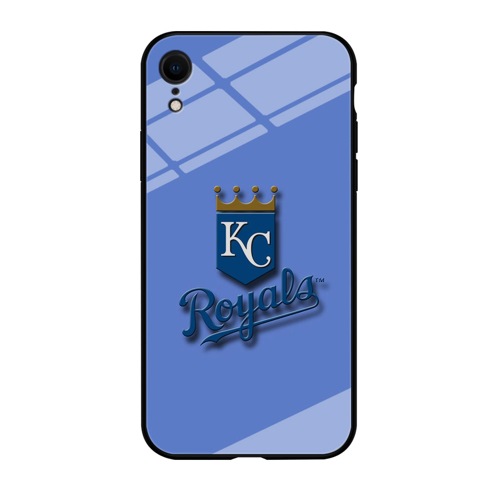 Baseball Kansas City Royals MLB 002 iPhone XR Case-Phone Case-Tempered Glass Case-Altracase