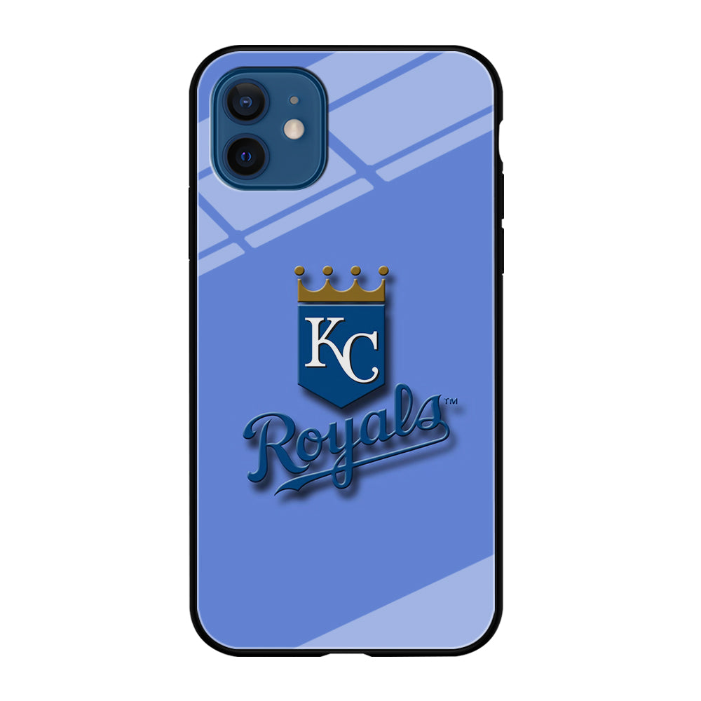 Baseball Kansas City Royals MLB 002 iPhone 12 Case-Phone Case-Tempered Glass Case-Altracase