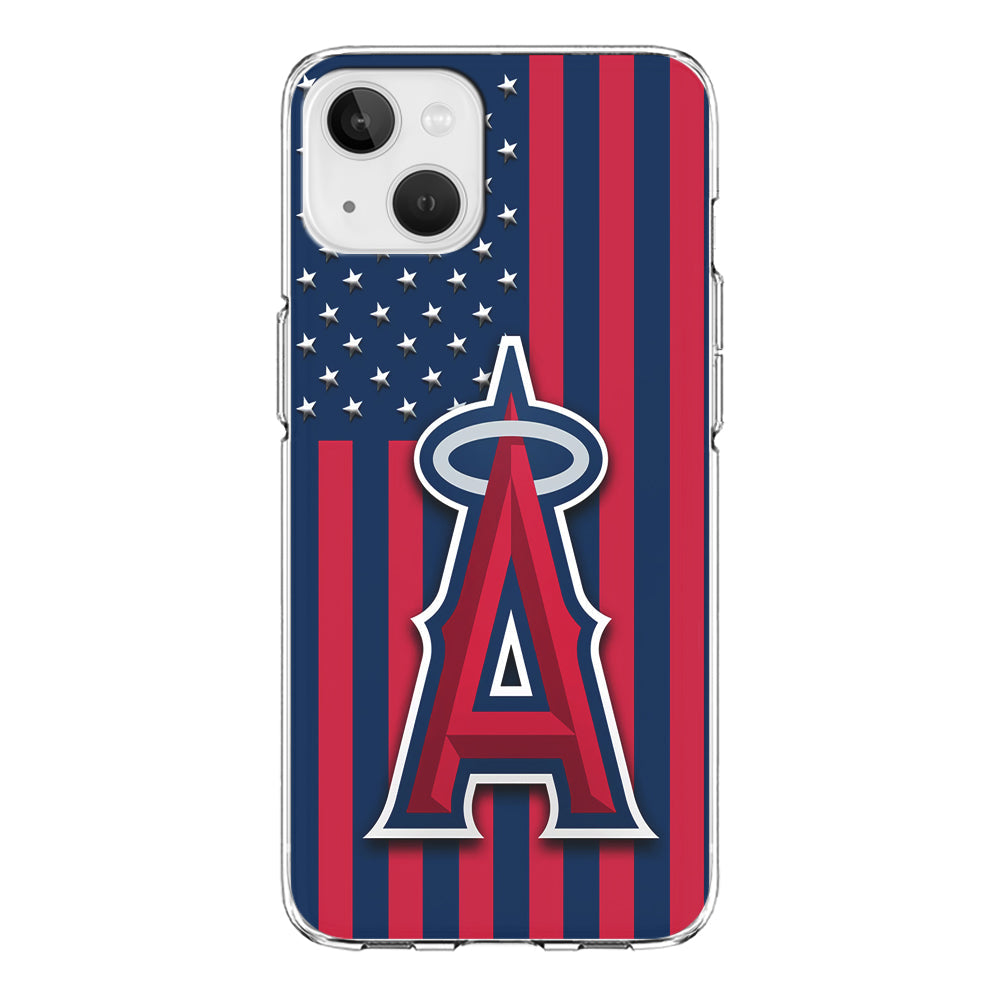 Baseball Los Angeles Angels MLB 001 iPhone 13 Case-Phone Case-Clear Soft Case-Altracase