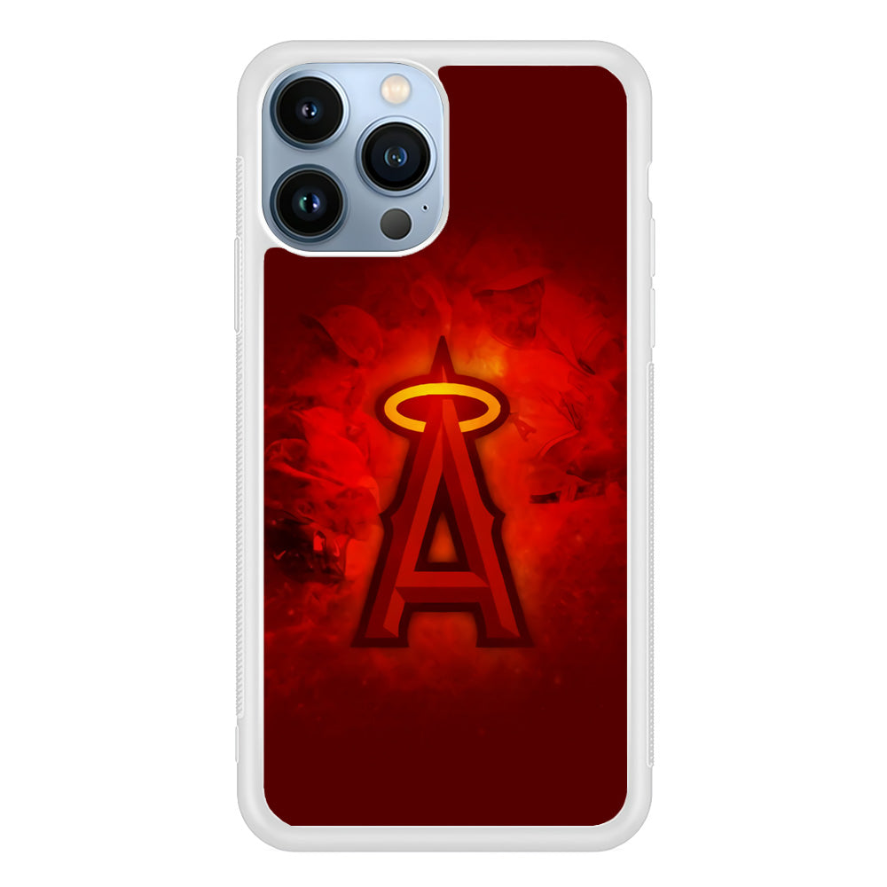 Baseball Los Angeles Angels MLB 002 iPhone 15 Pro Case-Phone Case-Rubber White (2D Case)-Altracase