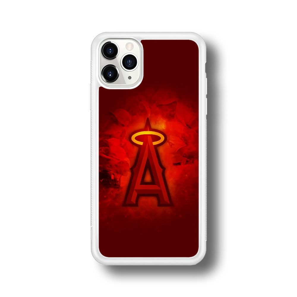 Baseball Los Angeles Angels MLB 002 iPhone 11 Pro Case-Phone Case-Rubber White (2D Case)-Altracase