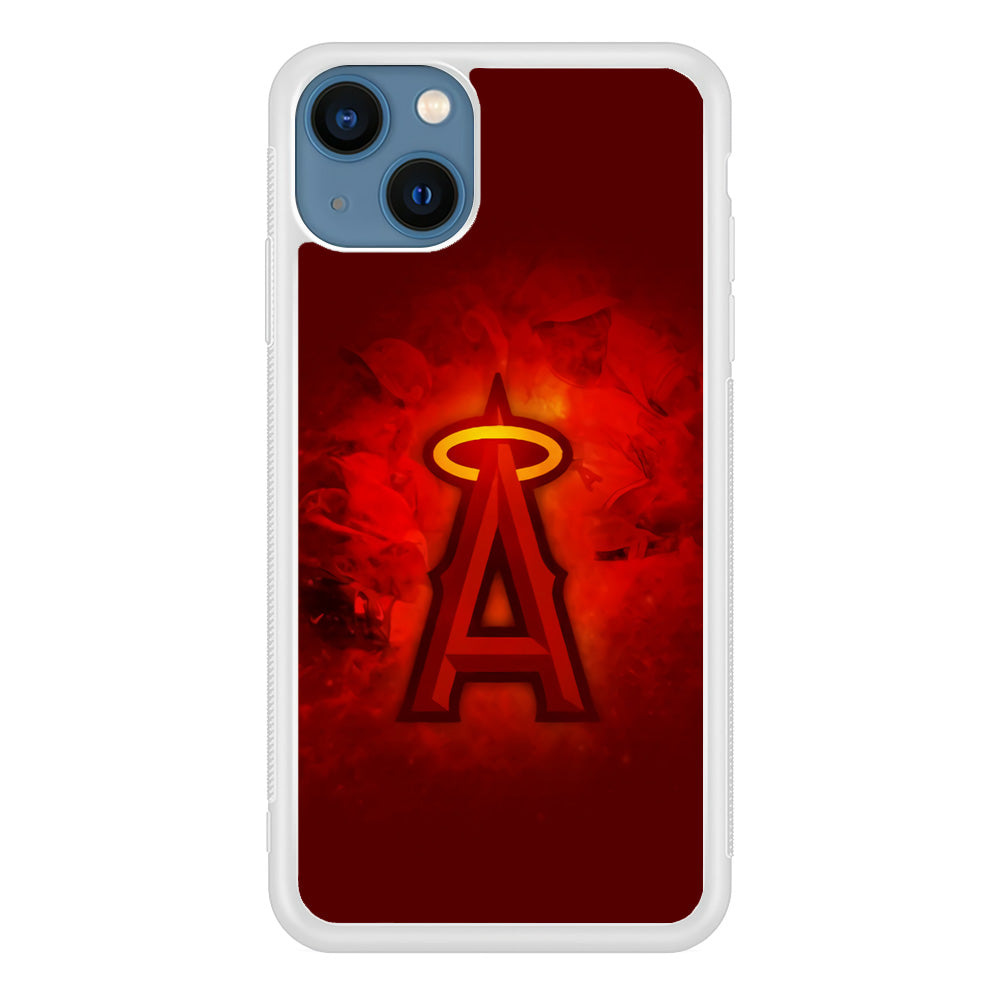 Baseball Los Angeles Angels MLB 002 iPhone 13 Case-Phone Case-Rubber White (2D Case)-Altracase