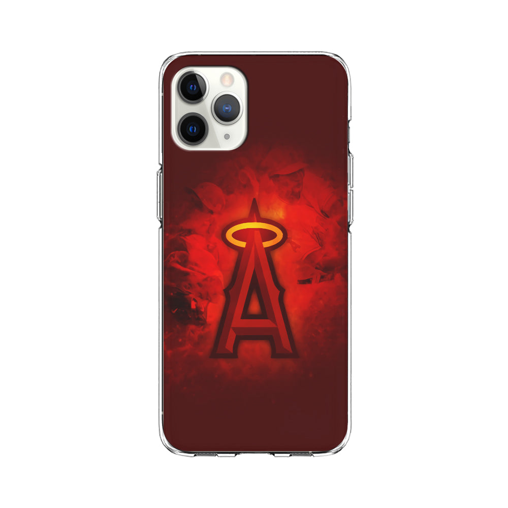 Baseball Los Angeles Angels MLB 002 iPhone 11 Pro Case-Phone Case-Clear Soft Case-Altracase