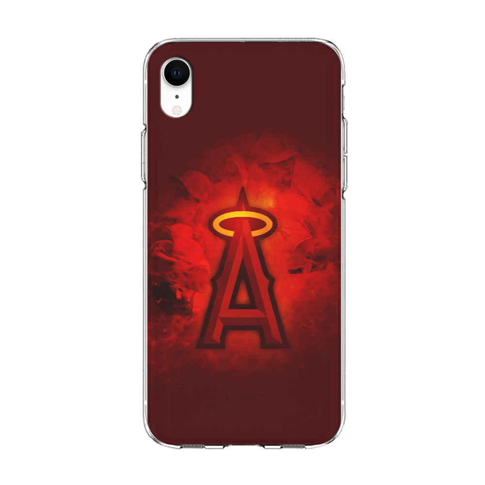 Baseball Los Angeles Angels MLB 002 iPhone XR Case-Phone Case-Clear Soft Case-Altracase