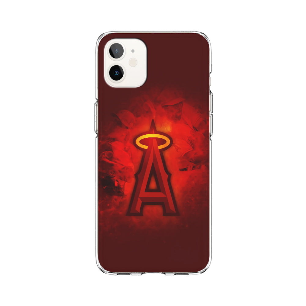 Baseball Los Angeles Angels MLB 002 iPhone 12 Case-Phone Case-Clear Soft Case-Altracase