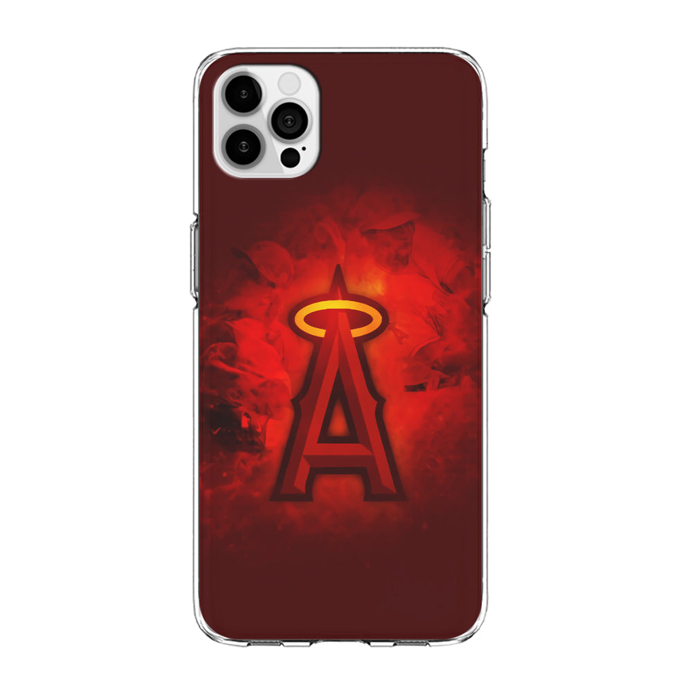 Baseball Los Angeles Angels MLB 002 iPhone 12 Pro Max Case-Phone Case-Clear Soft Case-Altracase