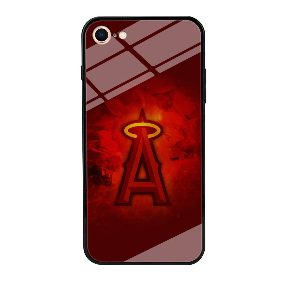 Baseball Los Angeles Angels MLB 002 iPhone SE 2020 Case-Phone Case-Tempered Glass Case-Altracase