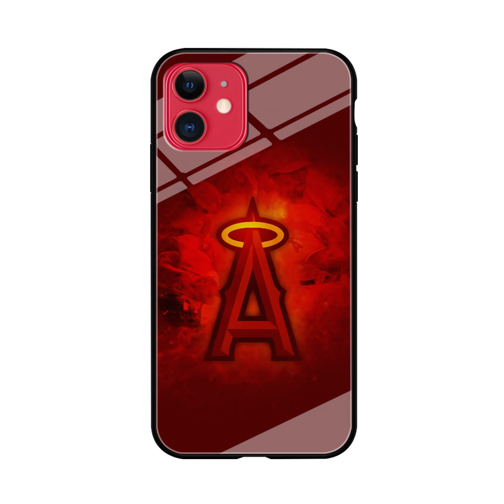 Baseball Los Angeles Angels MLB 002 iPhone 11 Case-Phone Case-Tempered Glass Case-Altracase