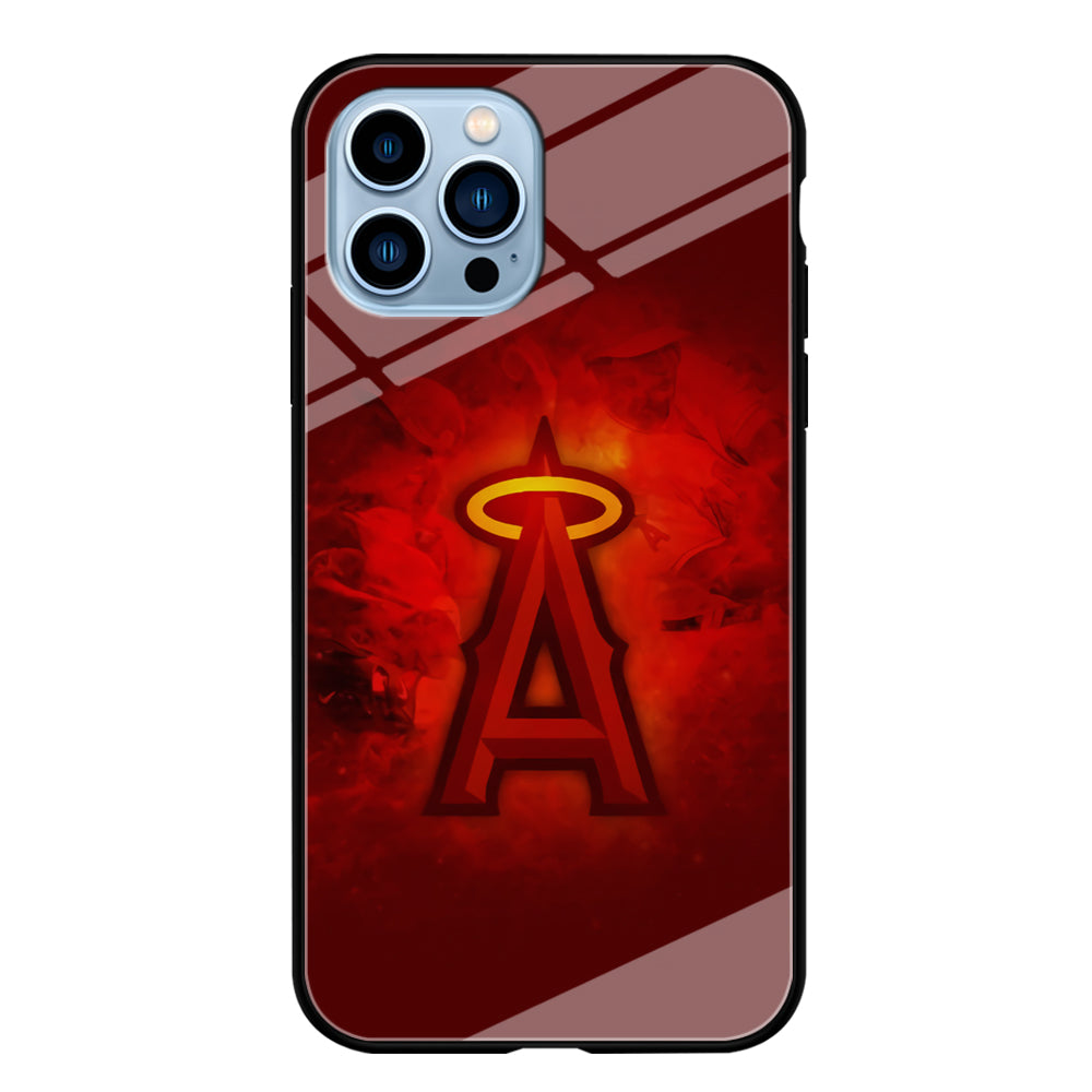 Baseball Los Angeles Angels MLB 002 iPhone 15 Pro Case-Phone Case-Tempered Glass Case-Altracase