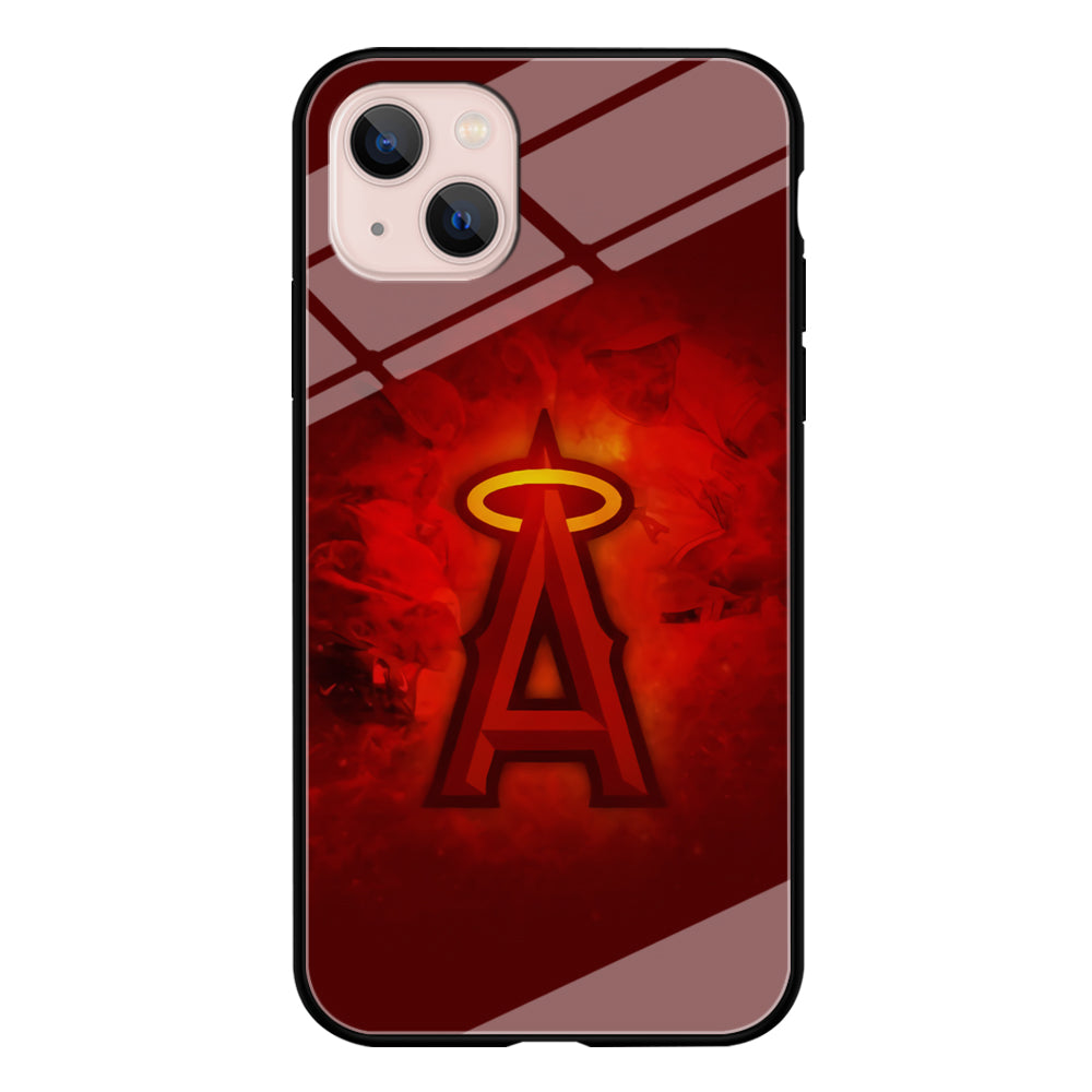 Baseball Los Angeles Angels MLB 002 iPhone 13 Mini Case-Phone Case-Tempered Glass Case-Altracase