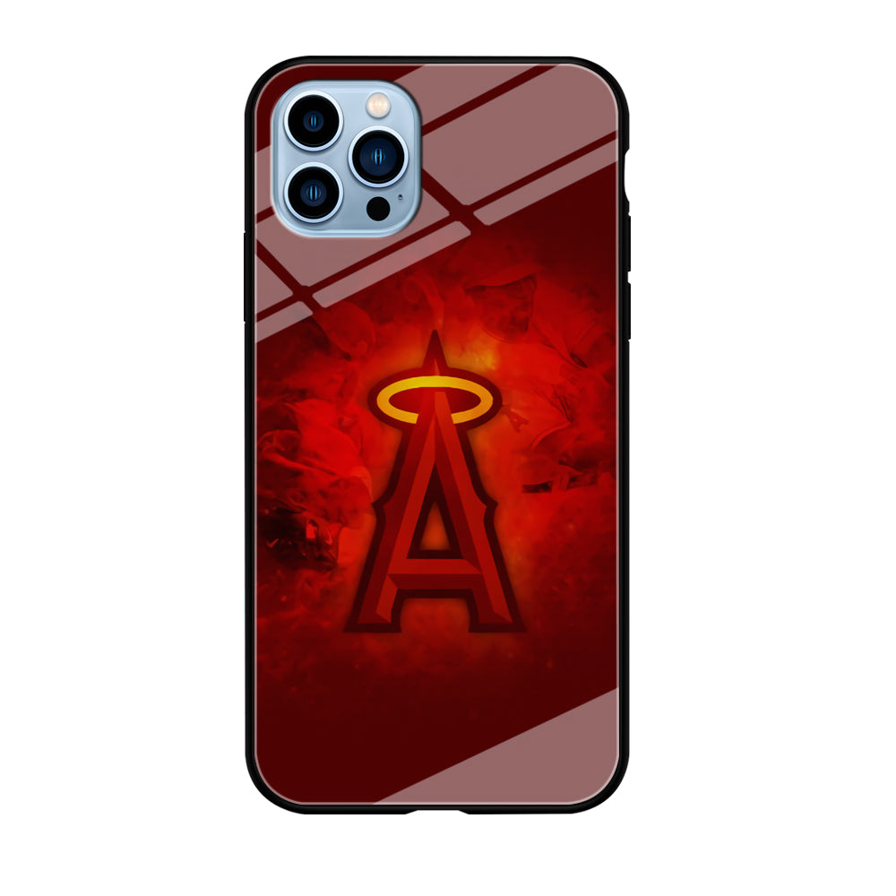 Baseball Los Angeles Angels MLB 002 iPhone 12 Pro Case-Phone Case-Tempered Glass Case-Altracase