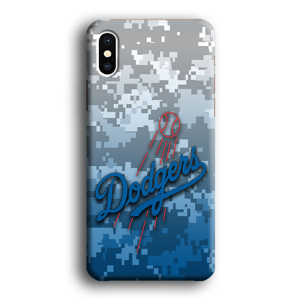 Baseball Los Angeles Dodgers MLB 001 iPhone X Case-Phone Case-3D Case-Altracase