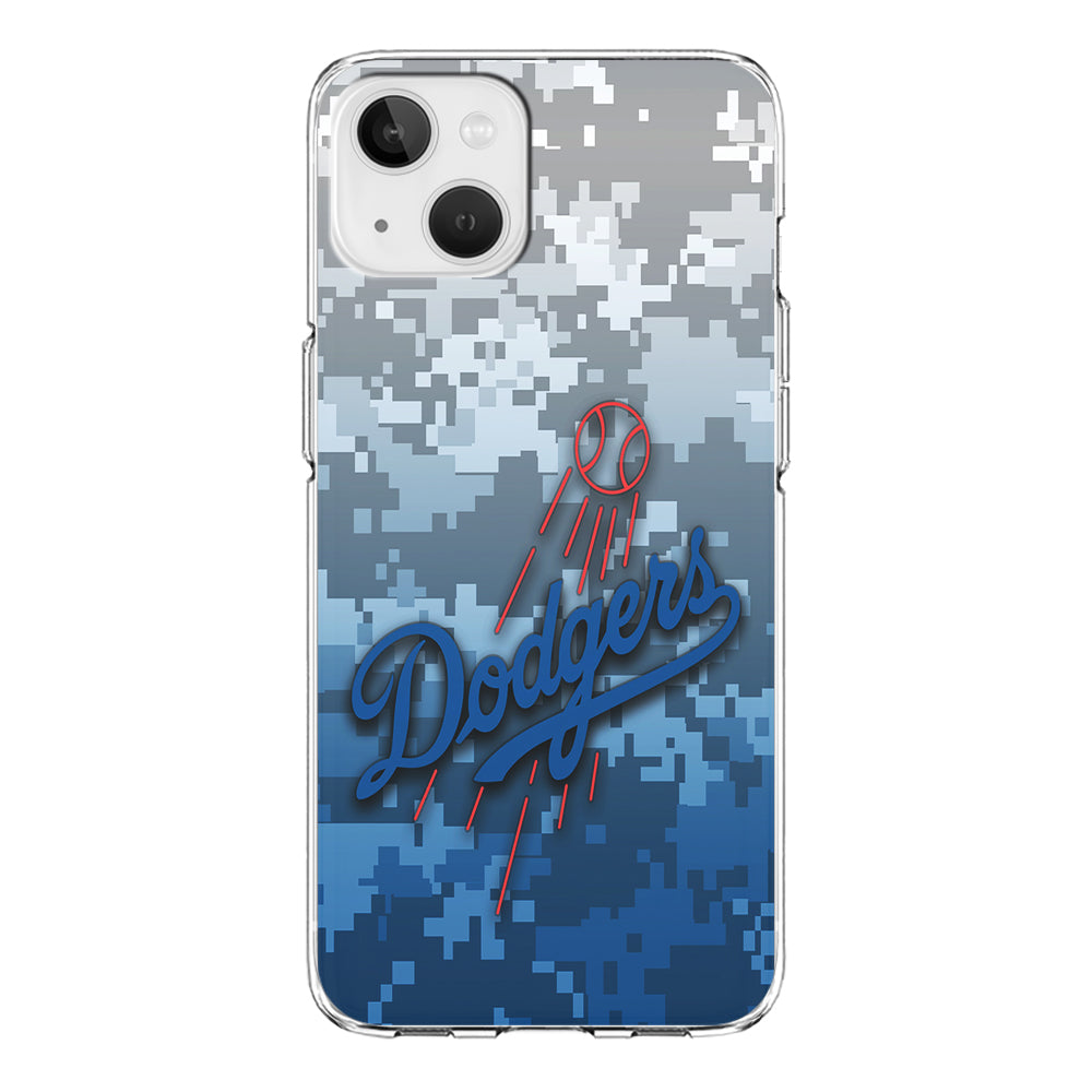 Baseball Los Angeles Dodgers MLB 001 iPhone 13 Mini Case-Phone Case-Clear Soft Case-Altracase
