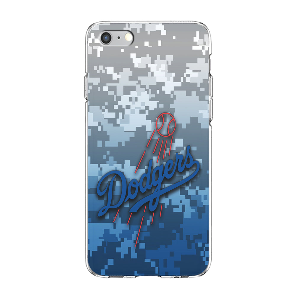 Baseball Los Angeles Dodgers MLB 001 iPhone 6 Plus | 6s Plus Case-Phone Case-Clear Soft Case-Altracase