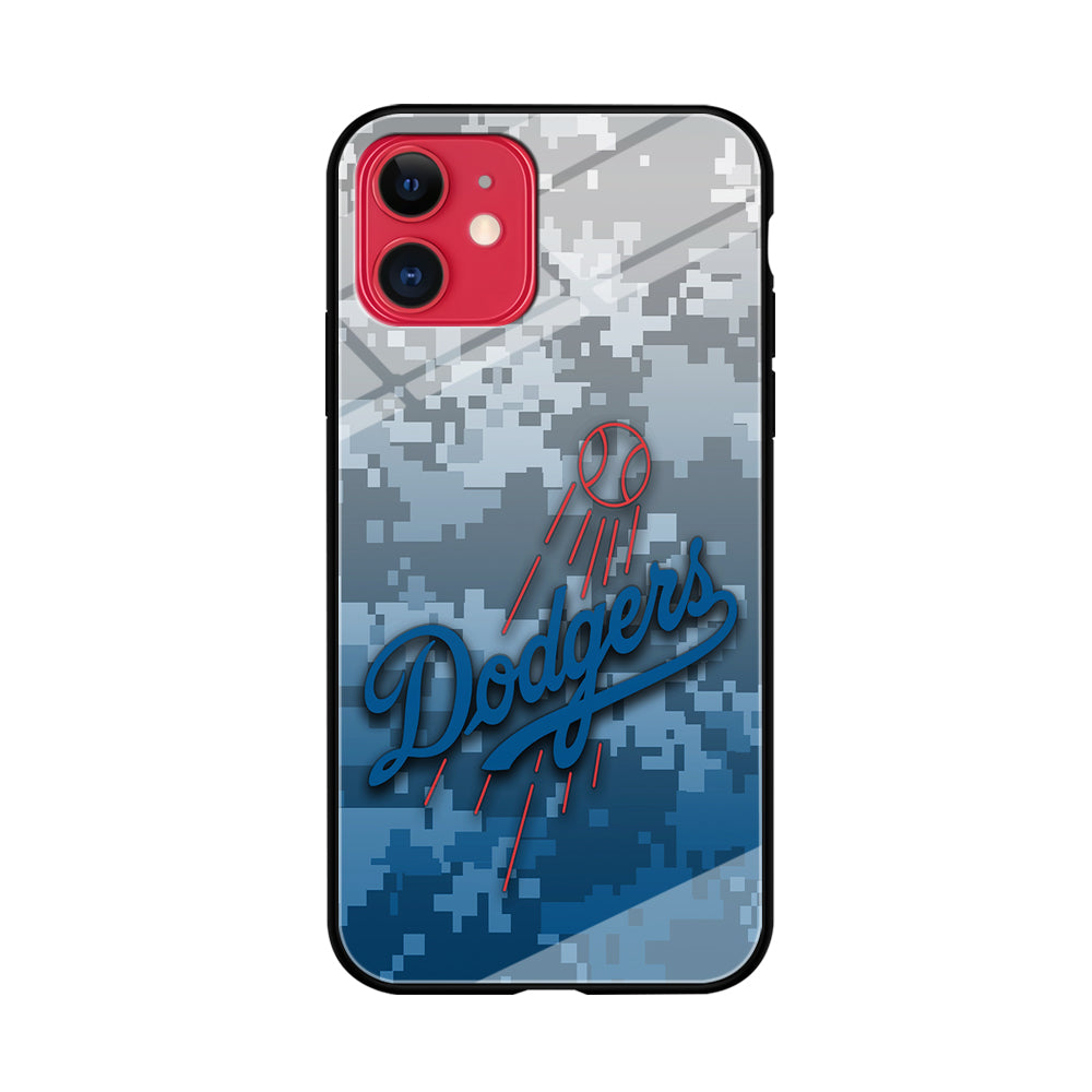 Baseball Los Angeles Dodgers MLB 001 iPhone 11 Case-Phone Case-Tempered Glass Case-Altracase