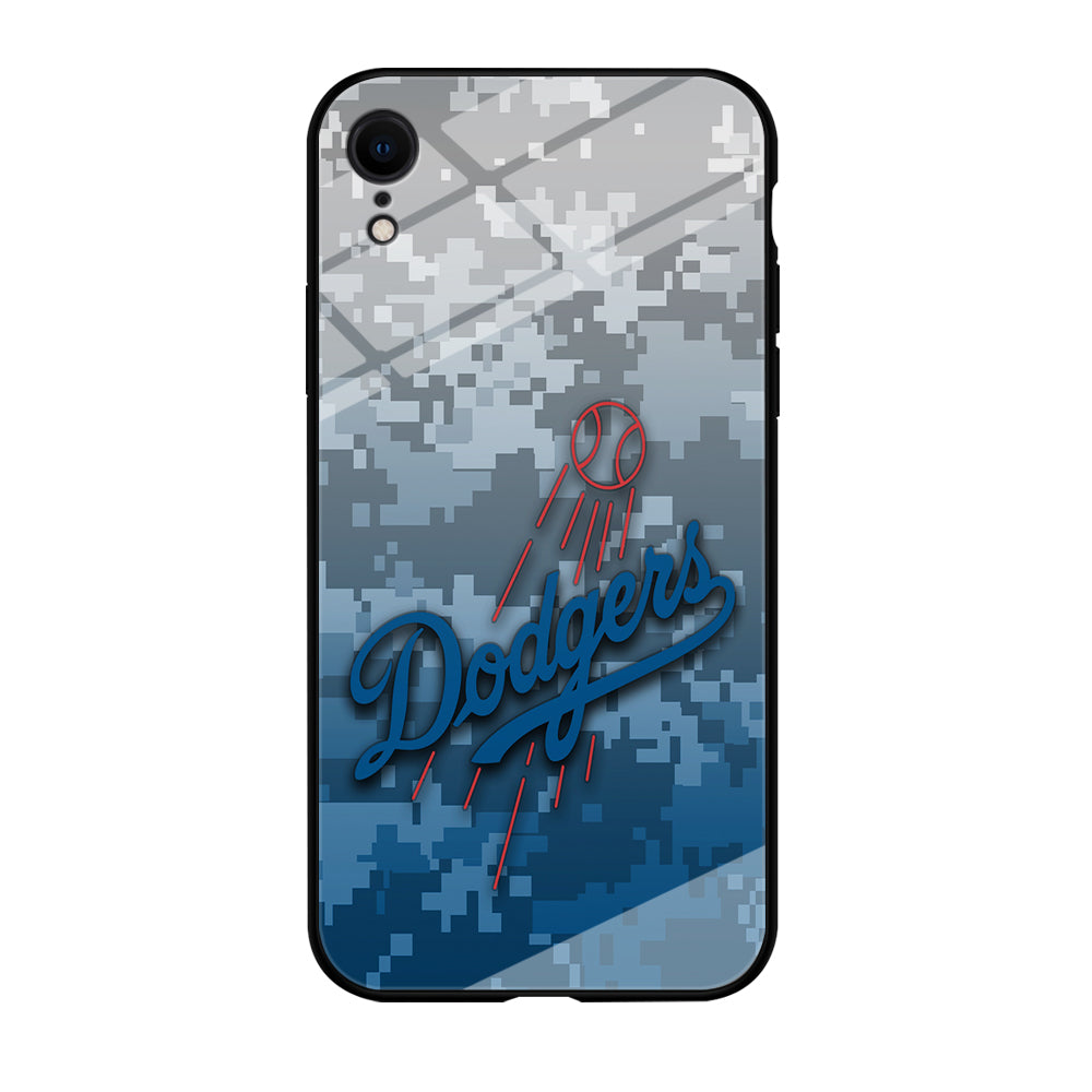 Baseball Los Angeles Dodgers MLB 001 iPhone XR Case-Phone Case-Tempered Glass Case-Altracase