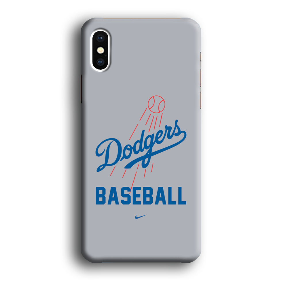 Baseball Los Angeles Dodgers MLB 002 iPhone Xs Max Case-Phone Case-3D Case-Altracase