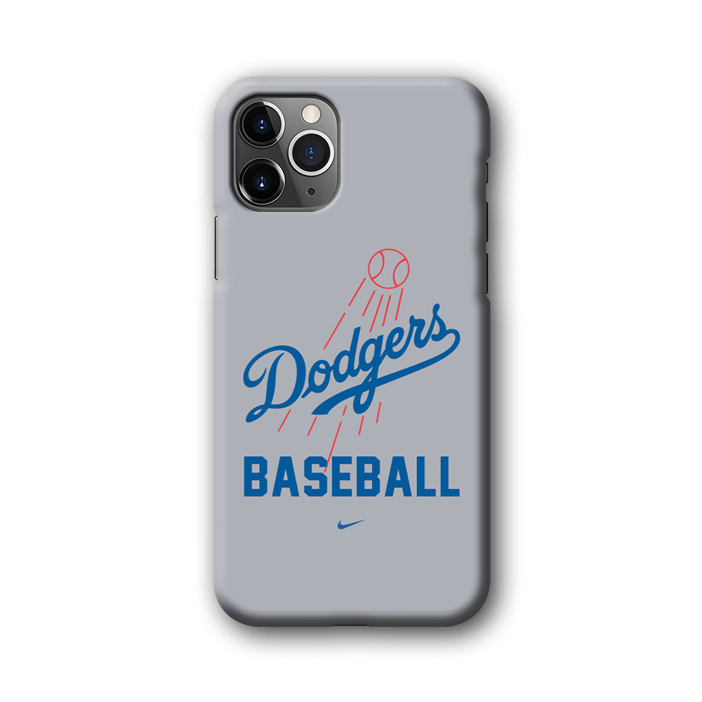 Baseball Los Angeles Dodgers MLB 002 2D Black iPhone 11 Pro Case-Phone Case-3D Case-Altracase
