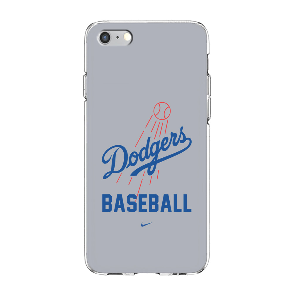 Baseball Los Angeles Dodgers MLB 002 iPhone 6 Plus | 6s Plus Case-Phone Case-Clear Soft Case-Altracase