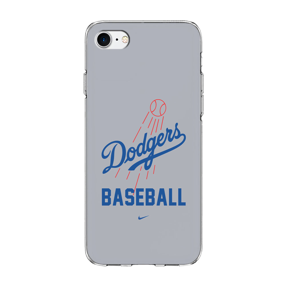 Baseball Los Angeles Dodgers MLB 002 iPhone 7 Case-Phone Case-Clear Soft Case-Altracase